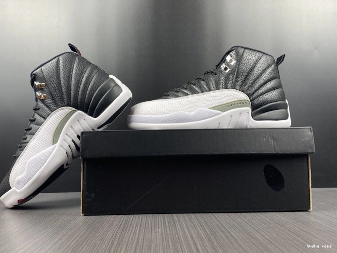Rep Husky Retro 12 Jordan (2012) Playoffs 130690-001 Air 0813